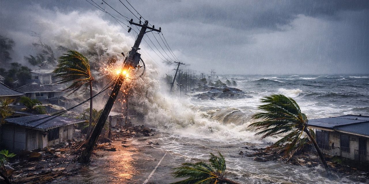 Super Typhoon Sinlaku Dilaporkan Terjang Kepulauan Mariana