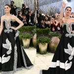 Anne Hathaway Pukau Met Gala Dengan Gaun Lukis Tangan