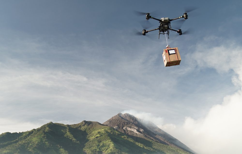 Drone Kargo Elektronik Kini Kirim Pasokan Medis Darurat