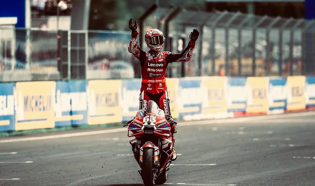 Pecco Bagnaia Rebut Podium Utama GP Le Mans Setelah Martin