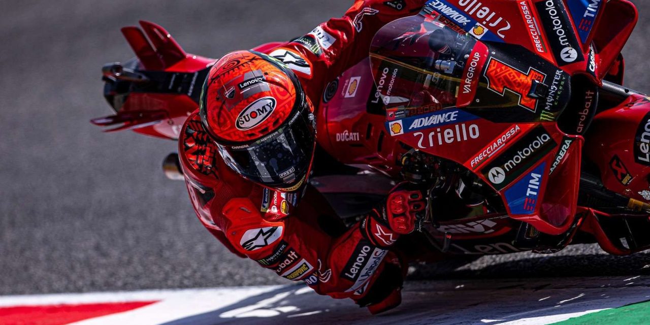 Francesco Bagnaia Bidik Pole Position Usai Latihan Bebas Kedua
