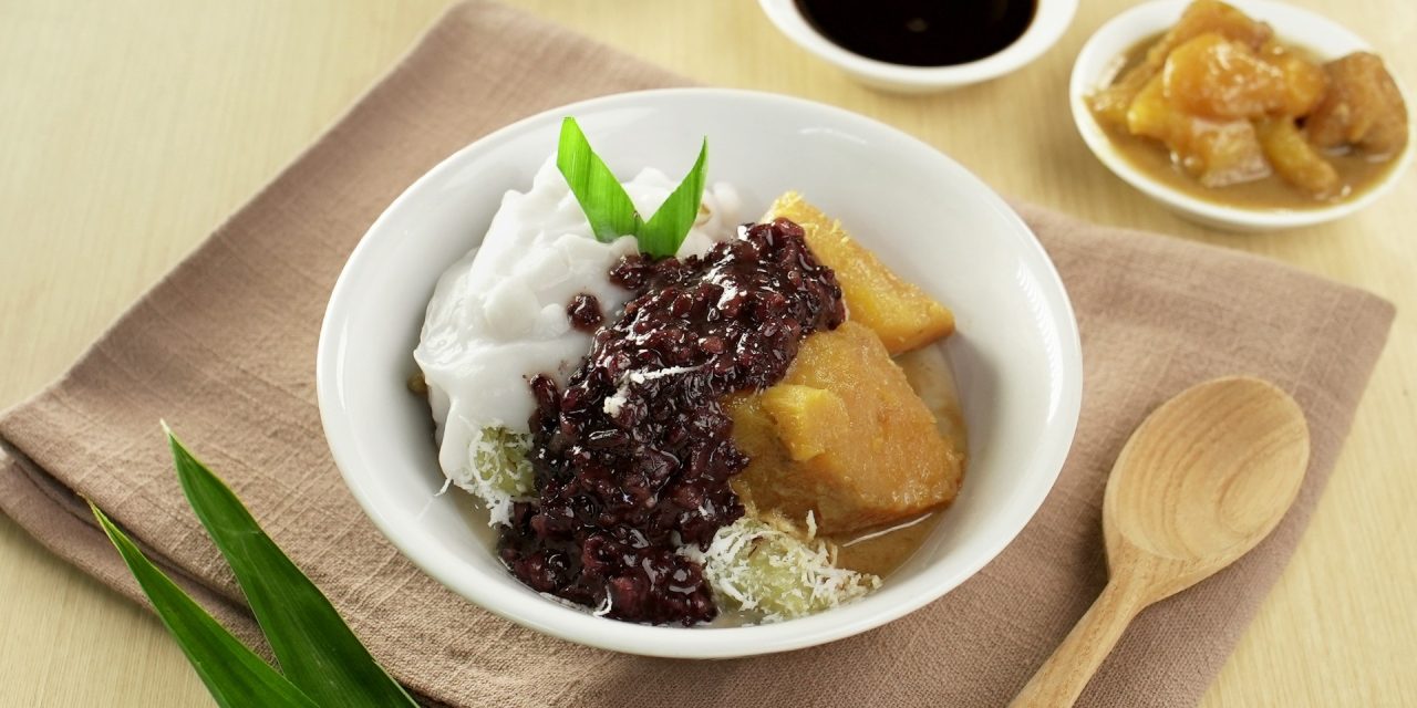 Bubur Kampiun Minangkabau, Paduan Aneka Bubur Tradisional