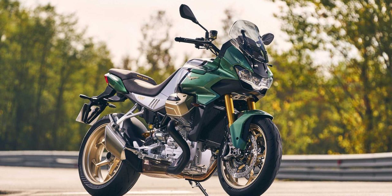 Moto Guzzi Mandello V100 Tawarkan Sayap Aerodinamis Adaptif