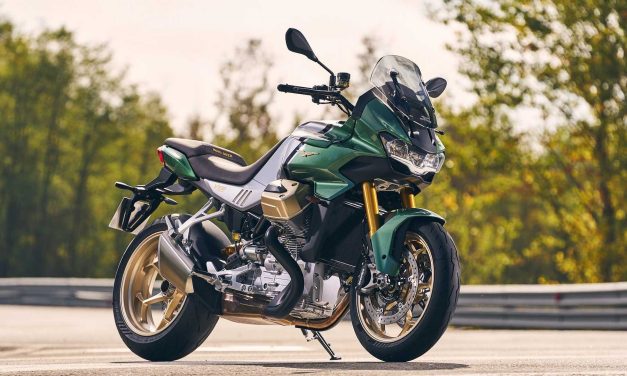 Moto Guzzi Mandello V100 Tawarkan Sayap Aerodinamis Adaptif