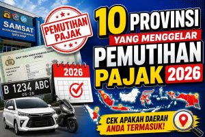 Program Pemutihan Pajak Kendaraan Dibuka September 2026