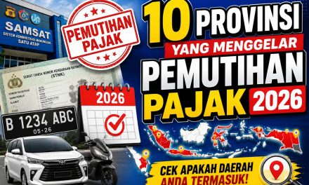 Program Pemutihan Pajak Kendaraan Dibuka September 2026