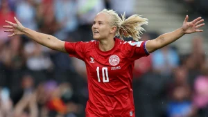 Gol Pernille Harder Makin Mantapkan Posisi Top Skor Denmark