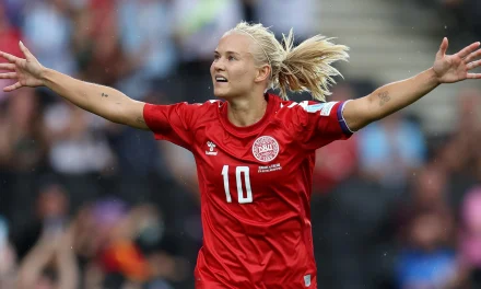 Gol Pernille Harder Makin Mantapkan Posisi Top Skor Denmark