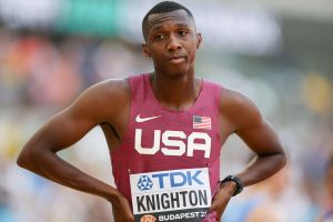 Sprinter Erriyon Knighton Pertajam Kecepatan Tikungan Di 200m